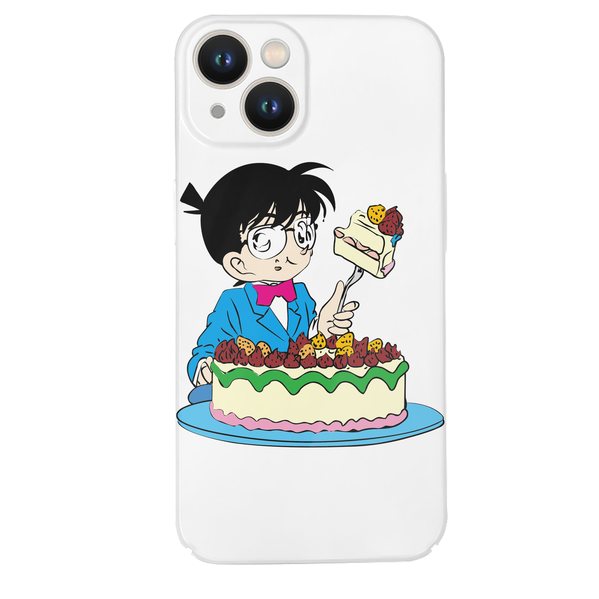 （画像用） 名探偵コナン 江戸川 コナン Detective Conan Conan Edogawa 【iPhone 14シリーズ対応】ハードケース